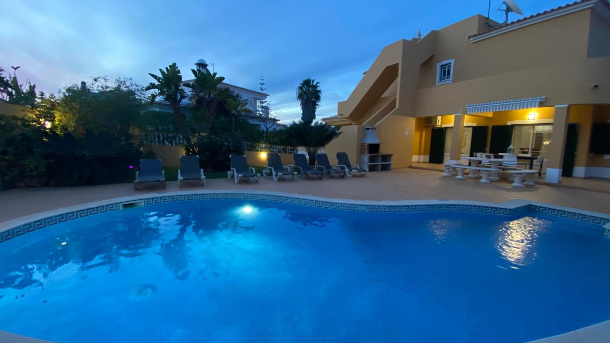 Villa Rafaela com piscina Albufeira Esterno foto