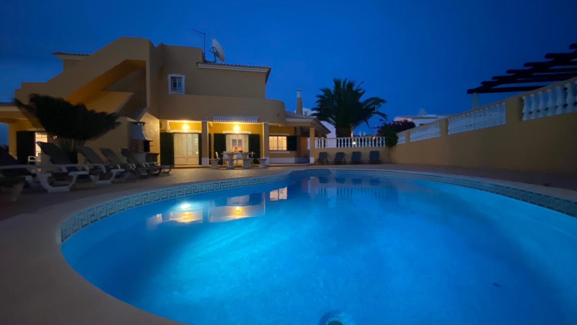 Villa Rafaela com piscina Albufeira Esterno foto