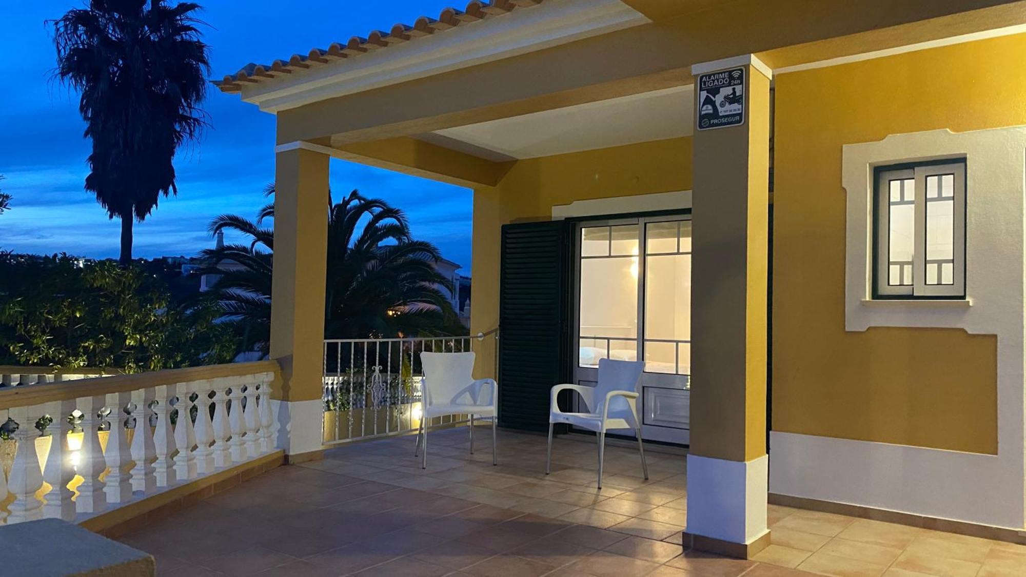 Villa Rafaela com piscina Albufeira Esterno foto